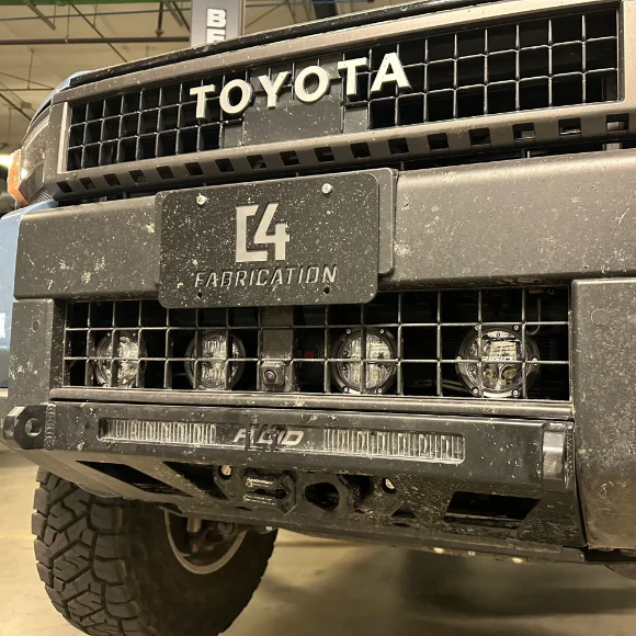 C4 Fabrication Front Lo-Pro Winch Bumper 2024-2026 Land Cruiser 250 Series - Image 3