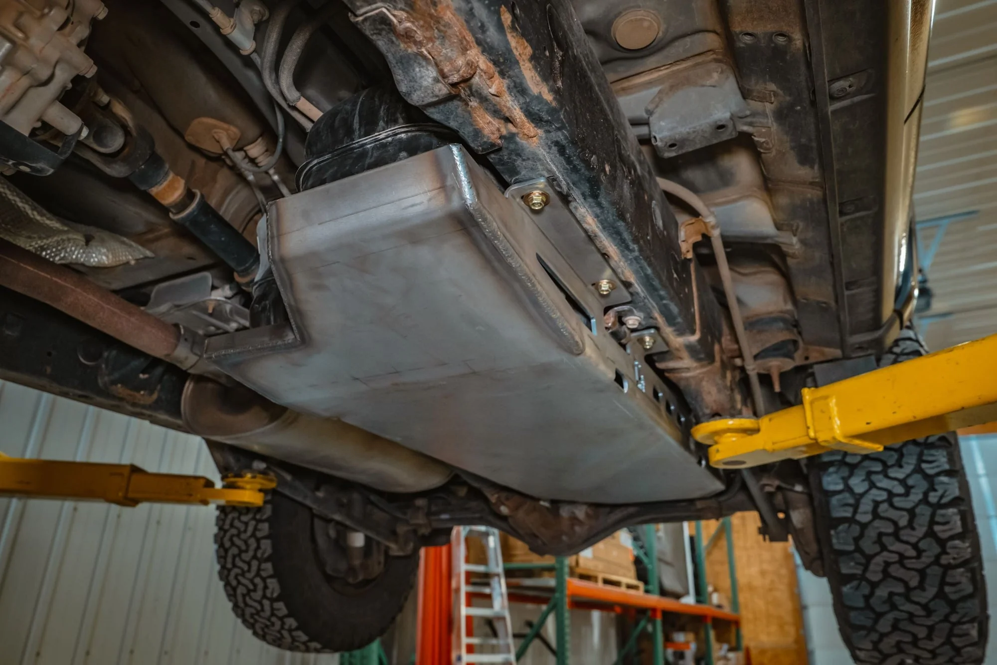 C4 Fabrication GX460 Fuel Tank Skid Plate - Image 3