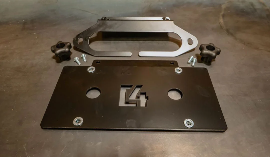 C4 Fabrication Hawse License Plate Mount - Image 2