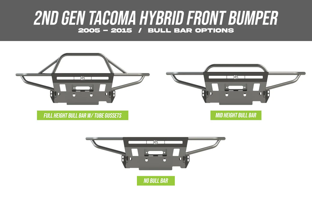C4 Fabrication Tacoma T2 Hybrid Front Bumper - Image 10