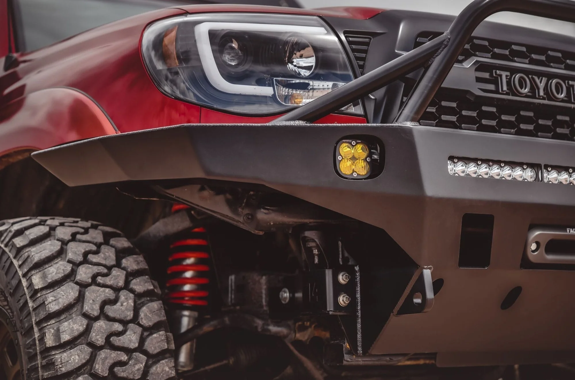C4 Fabrication Tacoma T2 Overland Front Bumper 2005-2015 - Image 2