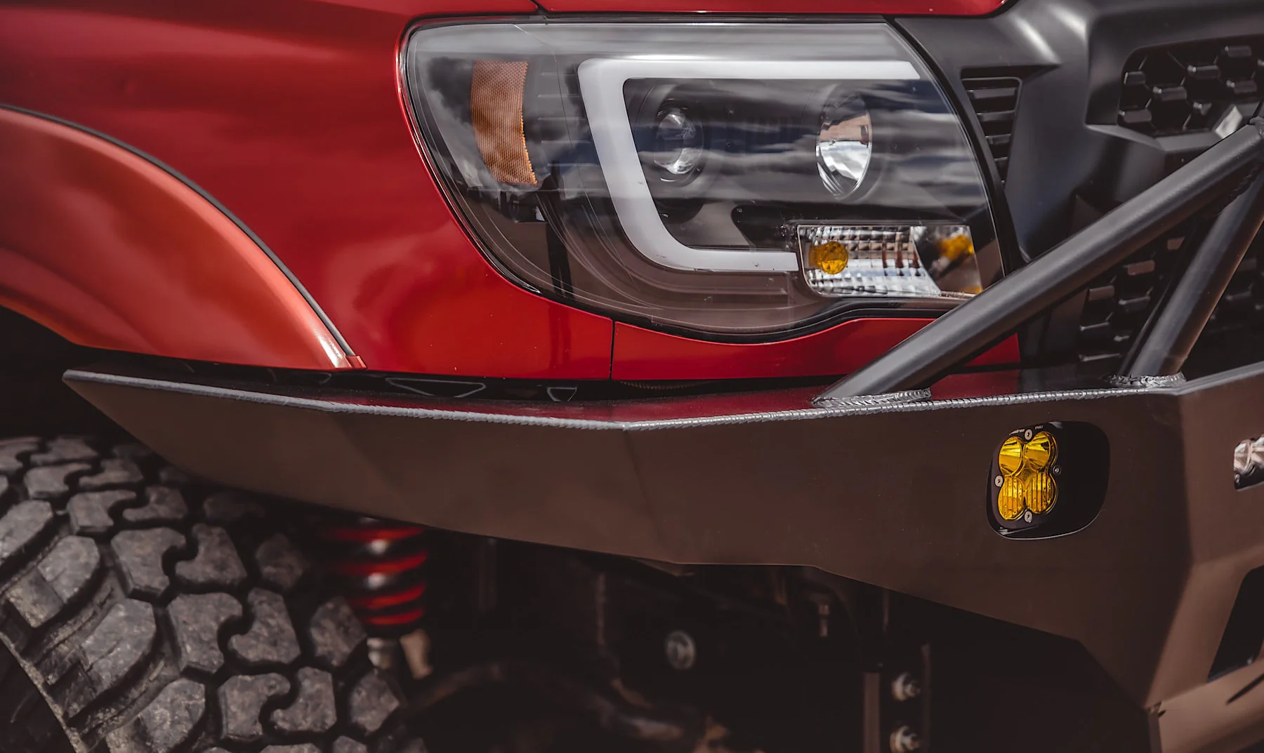 C4 Fabrication Tacoma T2 Overland Front Bumper 2005-2015 - Image 3