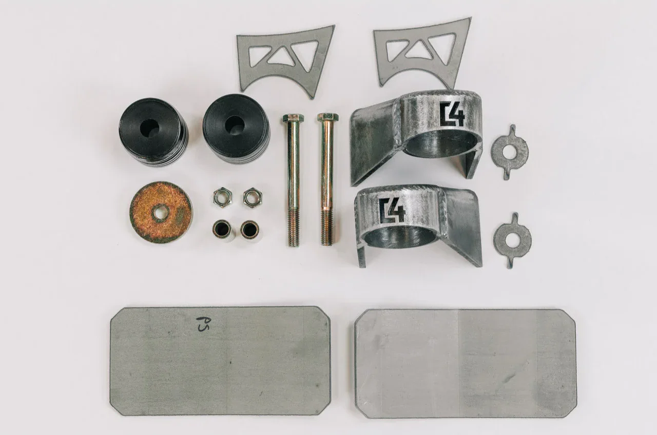 C4 Fabrication 3rd Gen Tacoma (2016-2023) Body Mount Relocation - Image 3