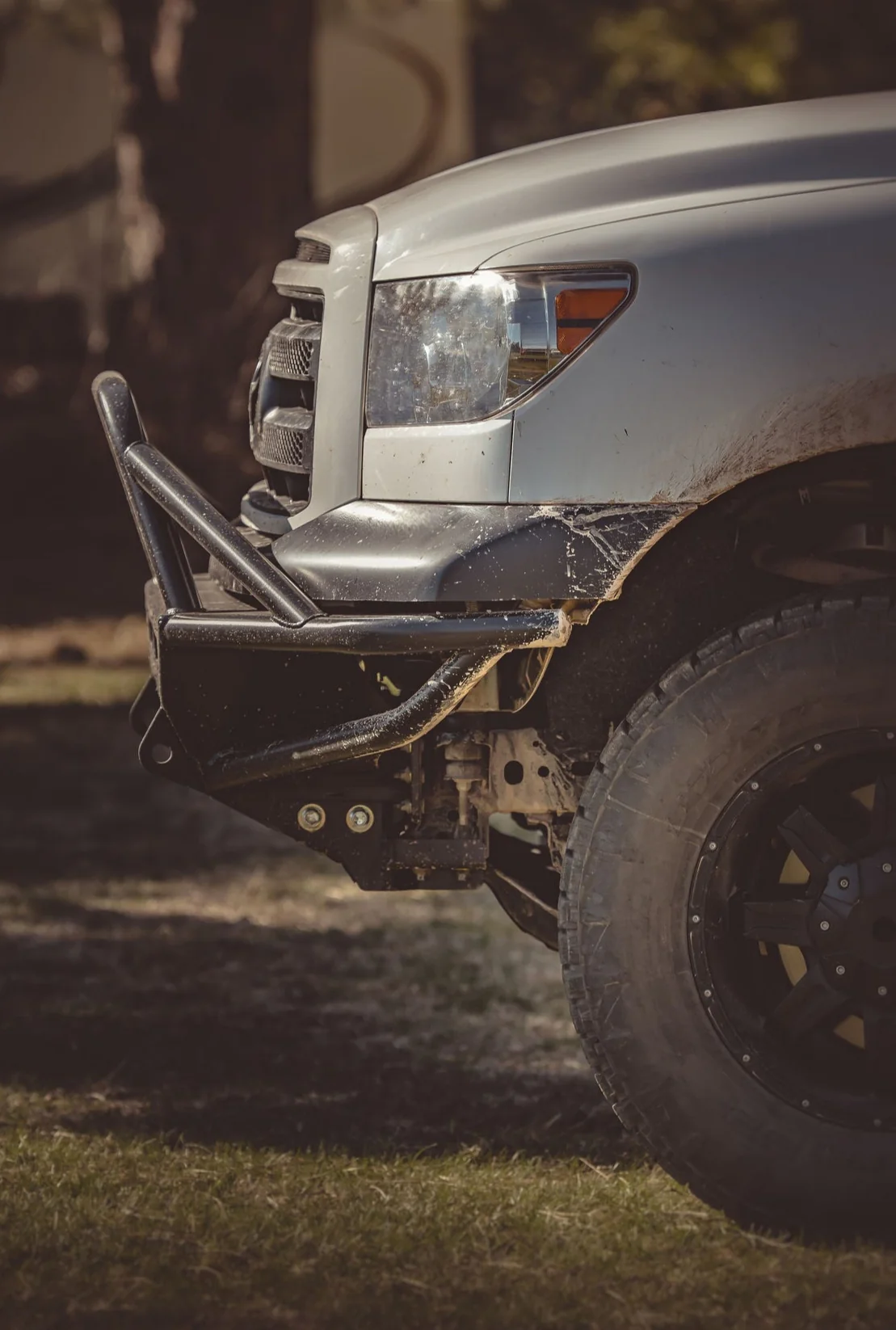 C4 Fabrication Tundra Hybrid Front Bumper - 2007-2013 Wide Fenders - Image 4