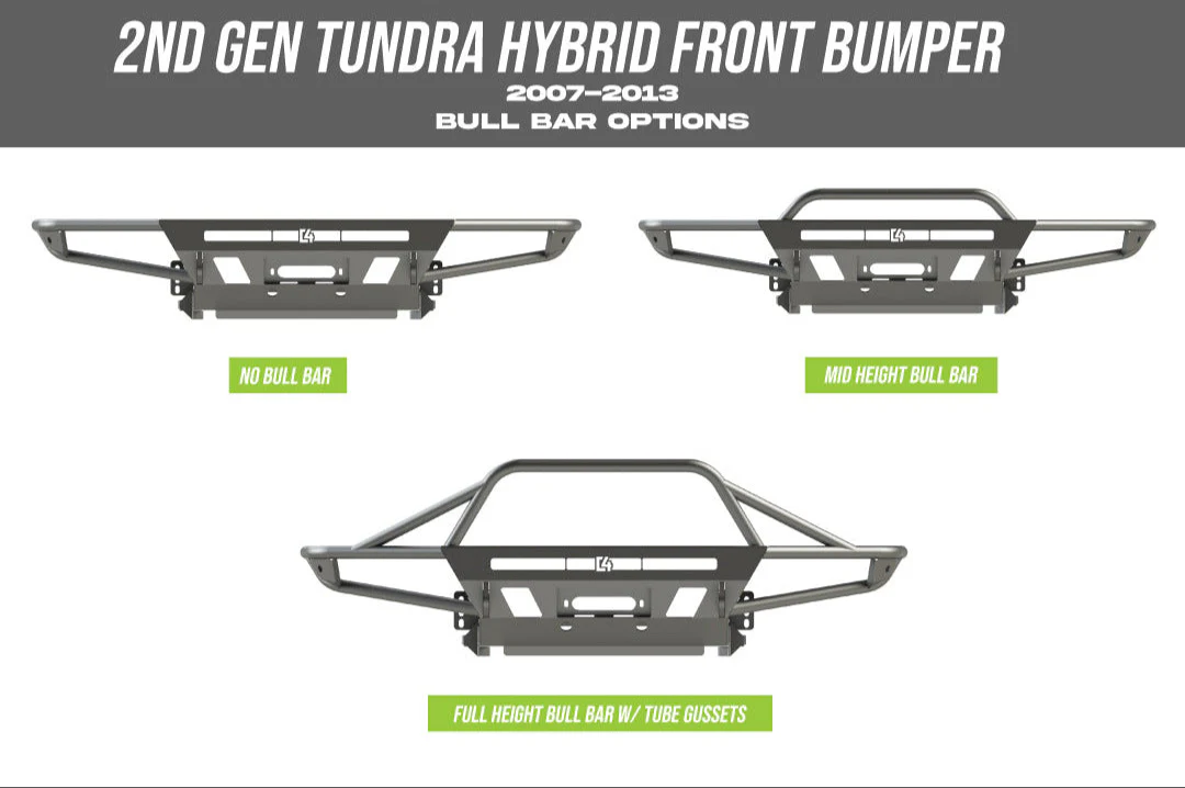 C4 Fabrication Tundra Hybrid Front Bumper - 2007-2013 Wide Fenders - Image 5
