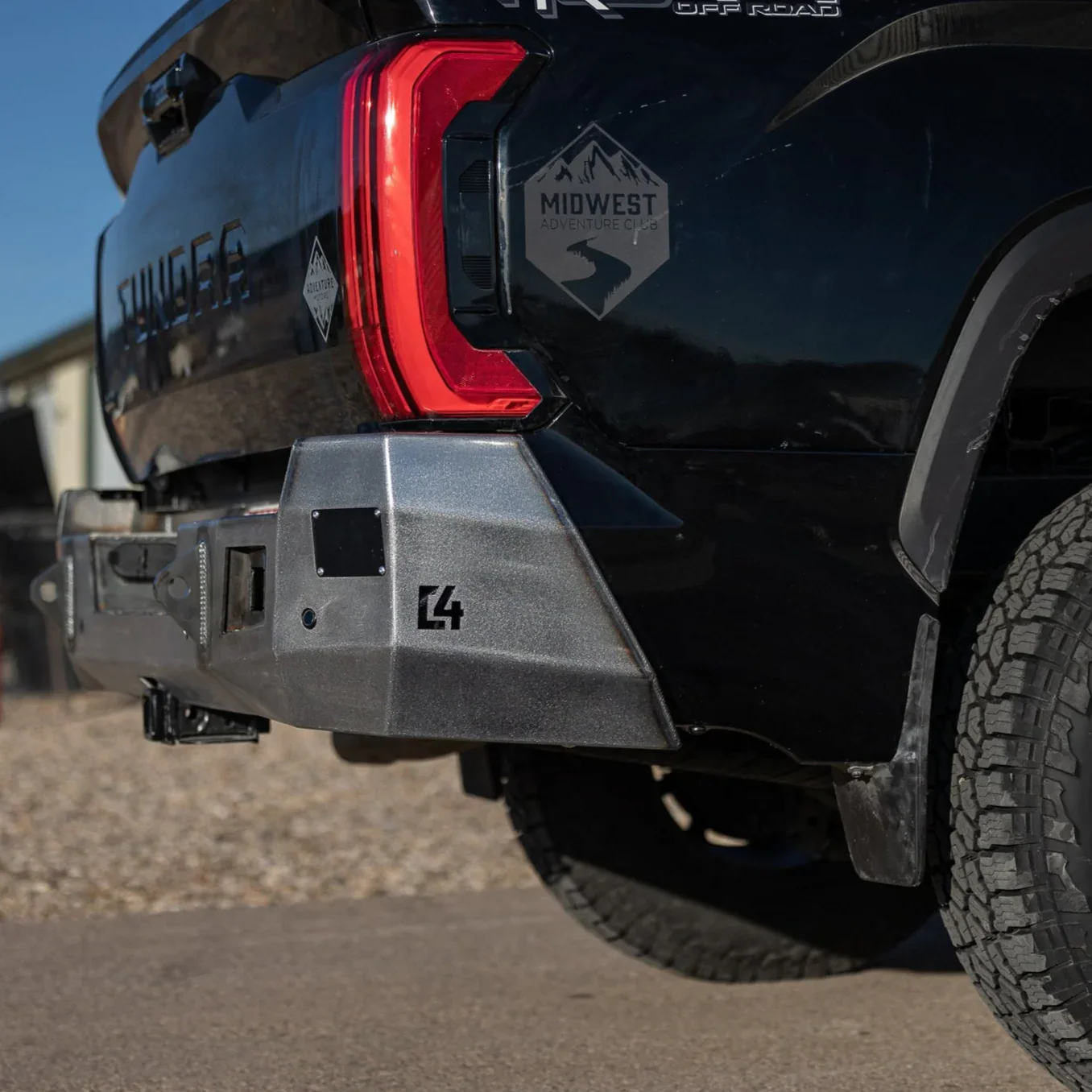 C4 Fabrication Tundra TUNGEN3 Overland Rear Bumper - Image 3
