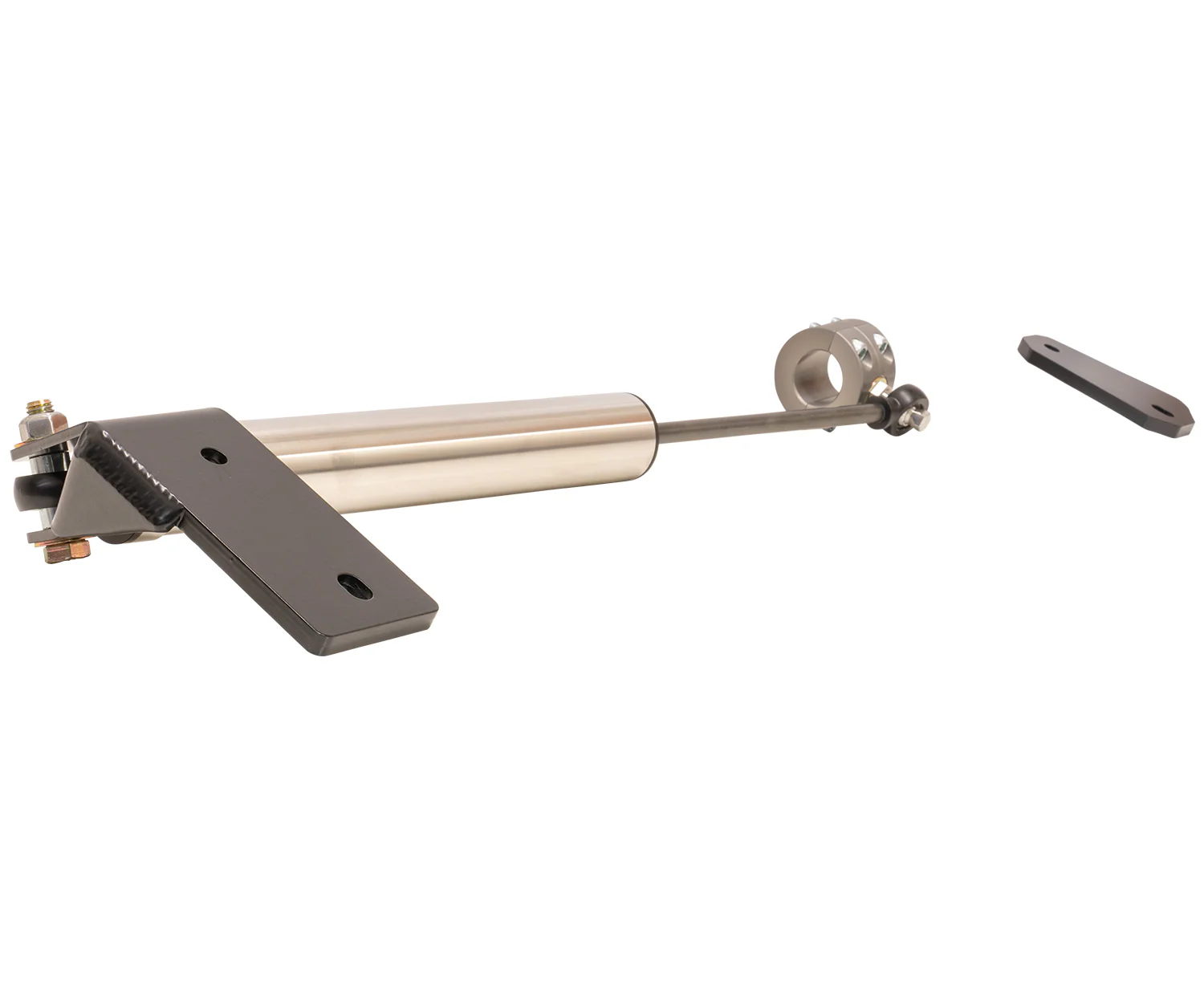 Carli Suspension 2019+ Ram 2500/3500 Stainless High Mount Steering Stabilizer - Image 3