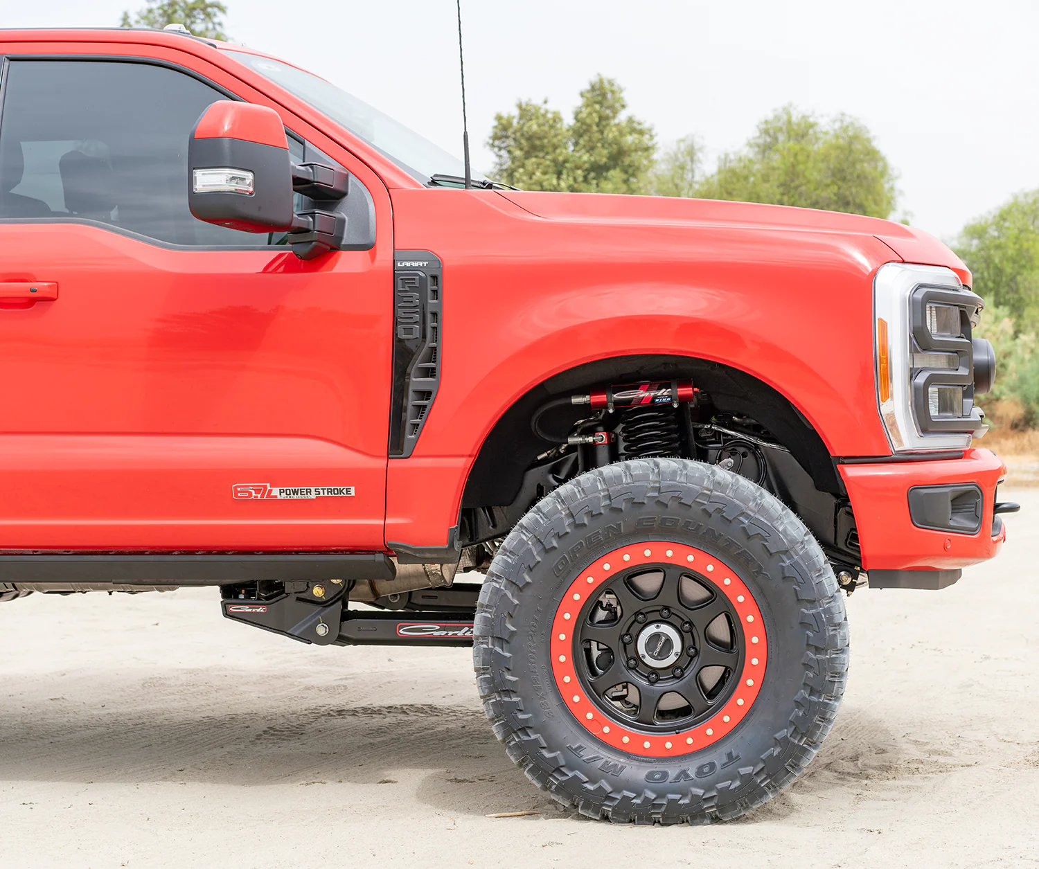 Carli Suspension 2023+ Ford Super Duty Radius Arm Drop Brackets 5.5" Lift - Image 2