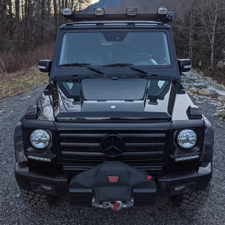 Cascadia 4x4 G-Wagen VSS System - 65 Watt Hood Solar Panel - Image 3