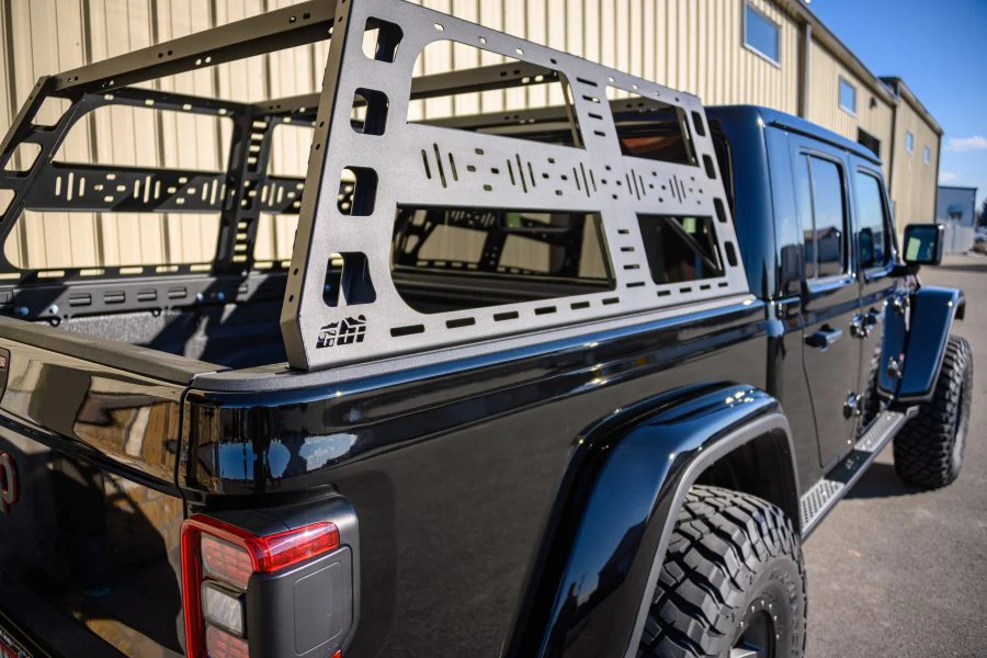 CBI Jeep Gladiator JT Cab Height Bed Rack - Image 3