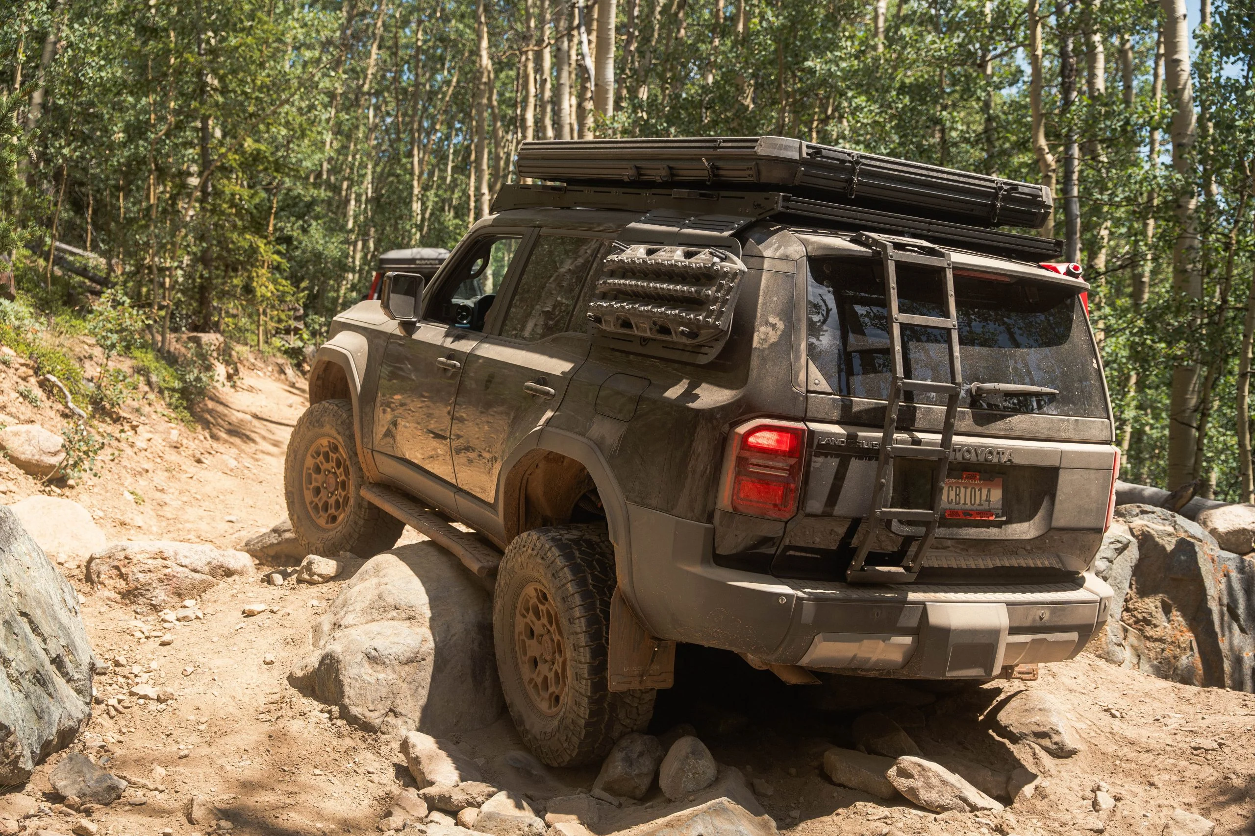 CBI Overland Kickout Rock Sliders | 2024-2026 Toyota Land Cruiser - Image 2