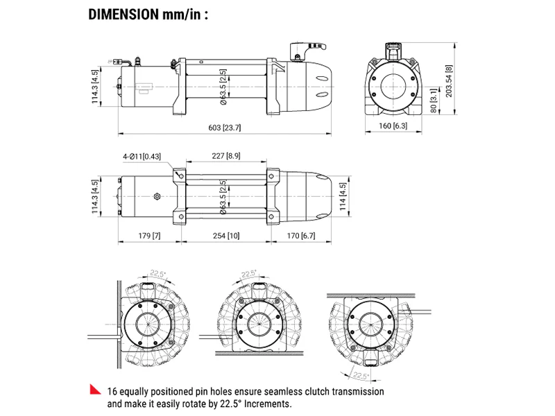 COMEUP SEAL Slim 9.5rs, 12V Winch - Image 3