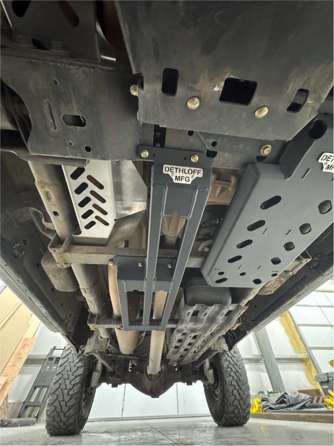 Dethloff Mfg 3-Bar Skid Plate 2014-Present Ram Power Wagon - Image 2
