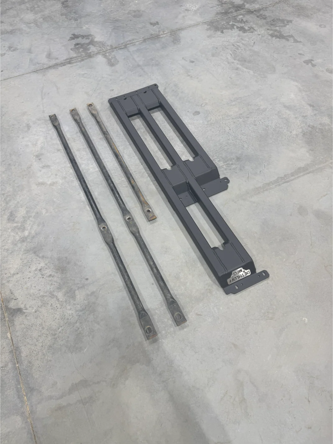 Dethloff Mfg 3-Bar Skid Plate 2014-Present Ram Power Wagon - Image 4