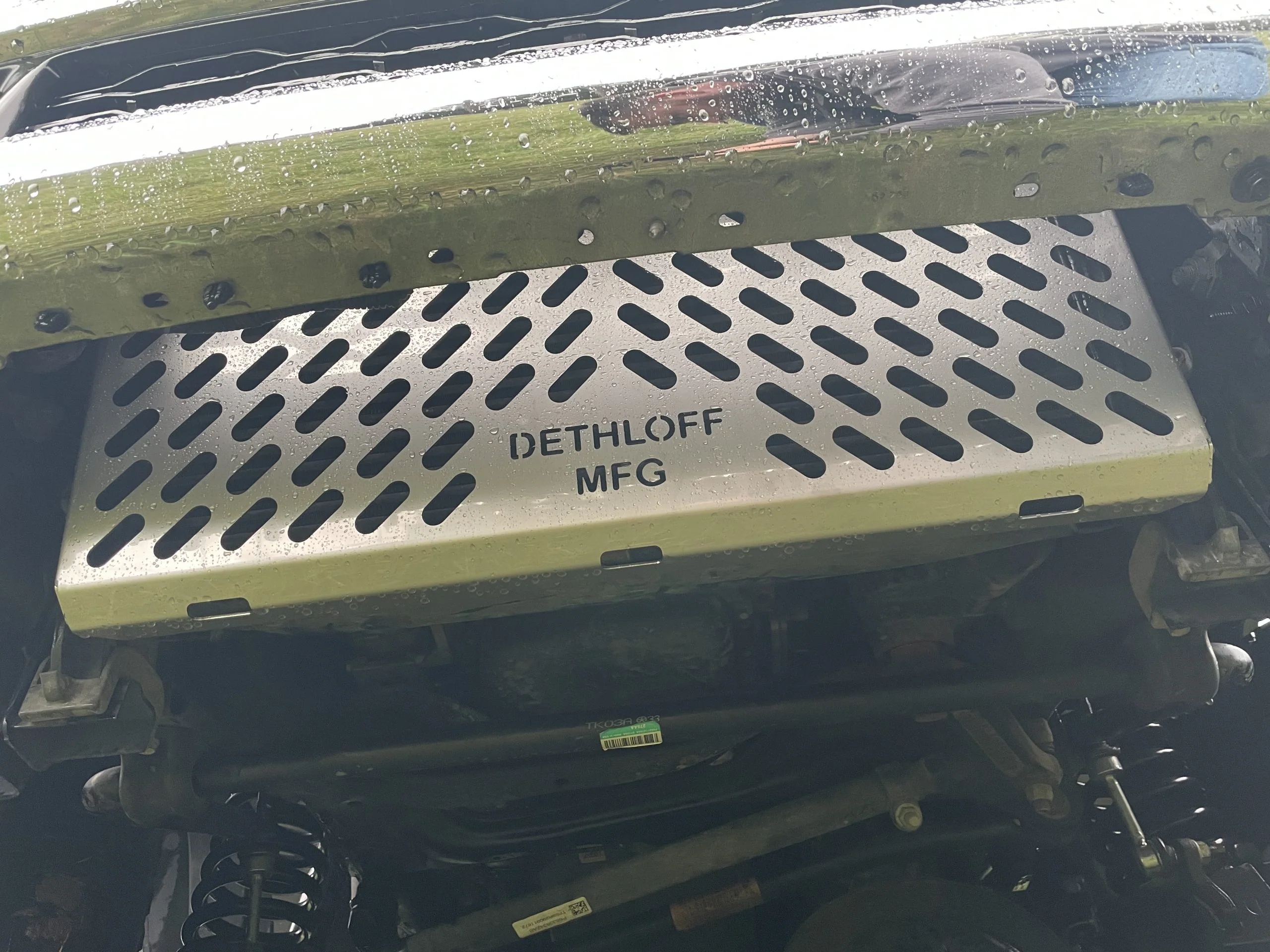 Dethloff Mfg Direct-Mount Intercooler Guard 2019+ Ram 2500/3500/4500/5500 - Image 2