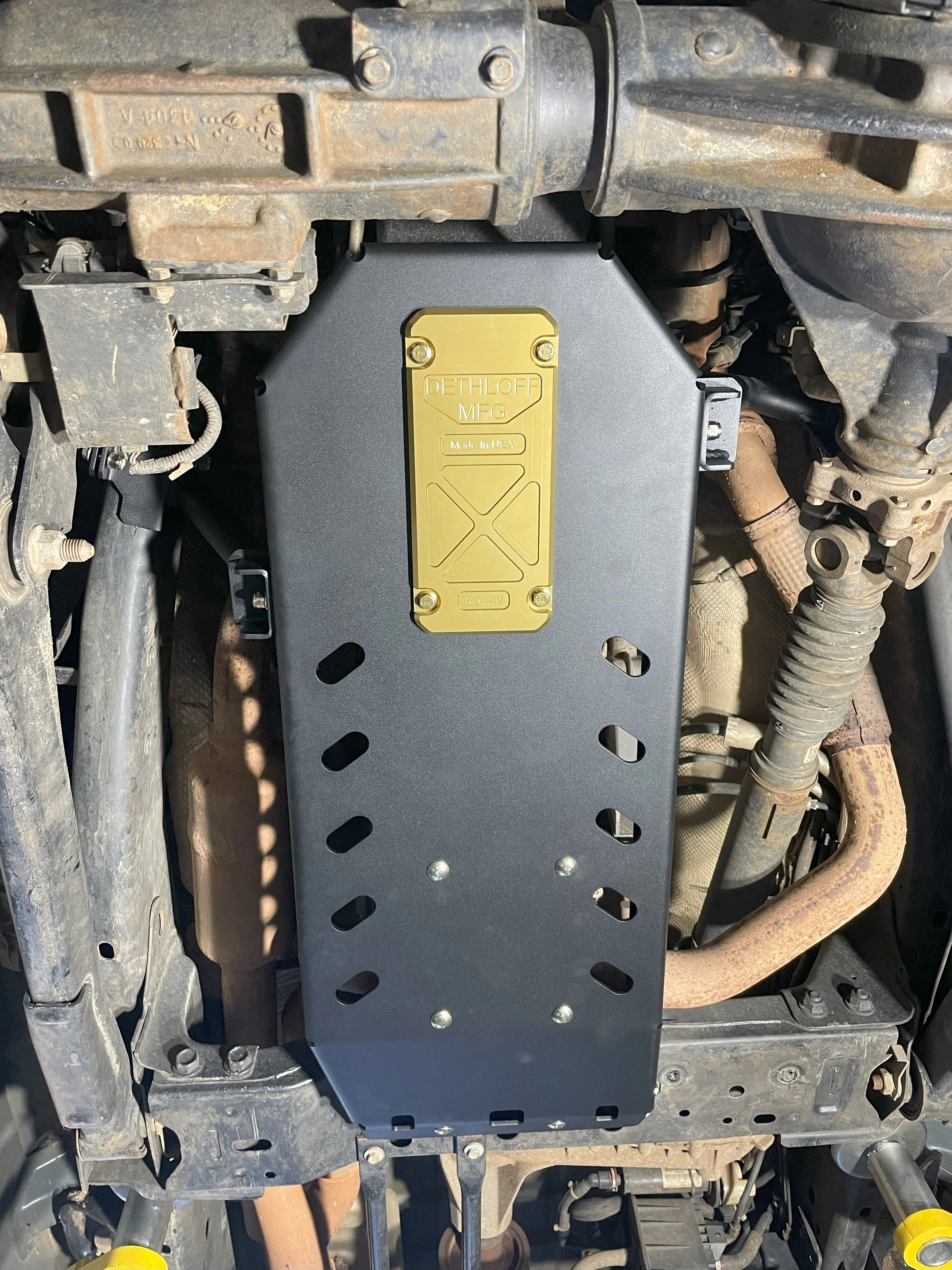 Dethloff Mfg HD Engine-Transmission Armour 2014+ Ram 2500/3500 - Image 4