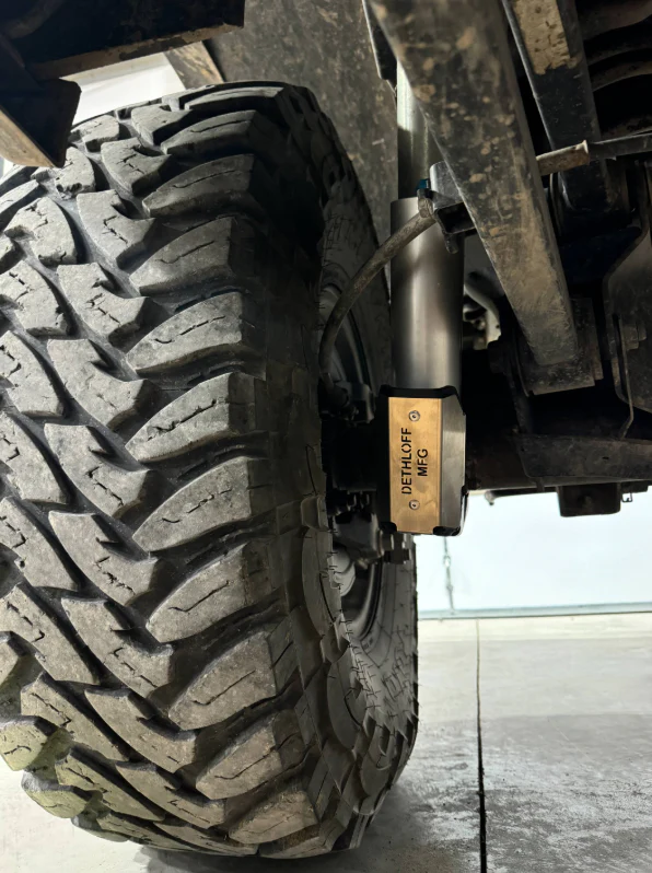 Dethloff Mfg HD Rear Shock Guards 2014+ Ram 2500 - Image 2