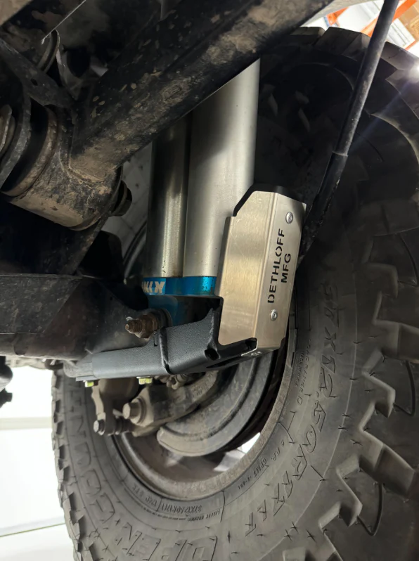 Dethloff Mfg HD Rear Shock Guards 2014+ Ram 2500 - Image 4