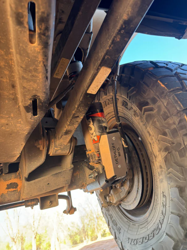 Dethloff Mfg HD Rear Shock Guards 2014+ Ram 2500 - Image 6