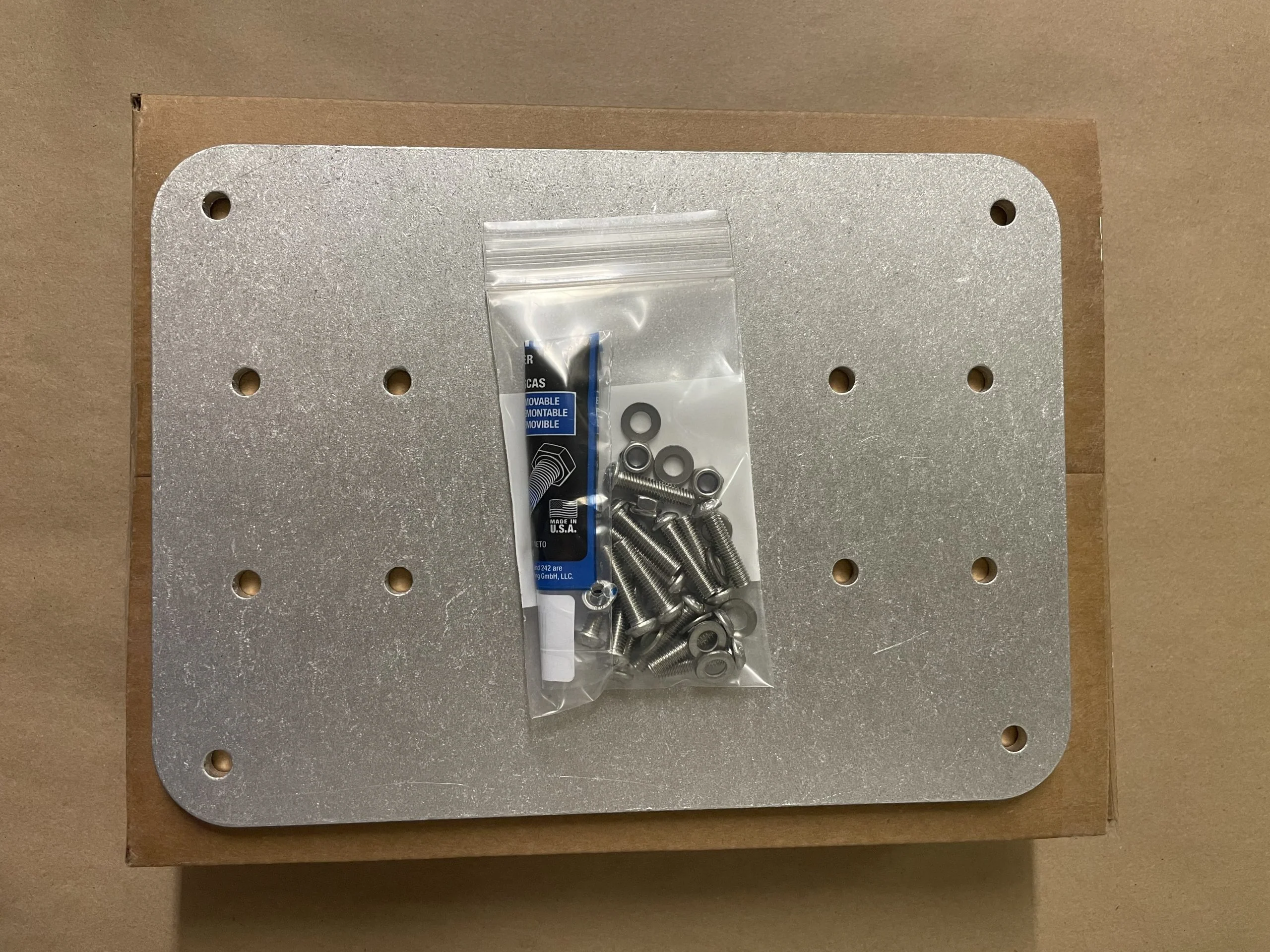 Dethloff Mfg RamBox ARB Twin Compressor Backing Plate - Image 2