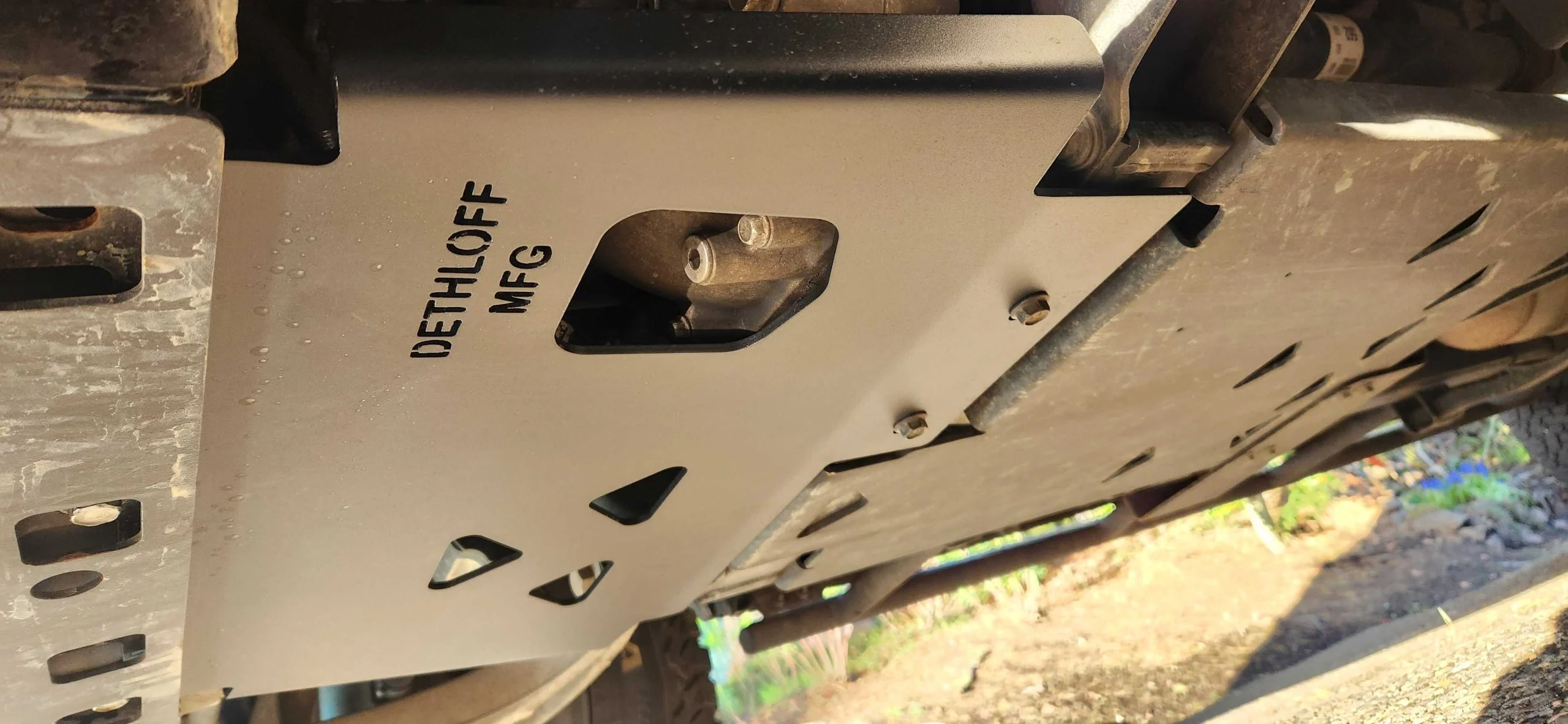 Dethloff Mfg Steering Rack & Front Differential Armour 2019+ Ram 1500 - Image 3