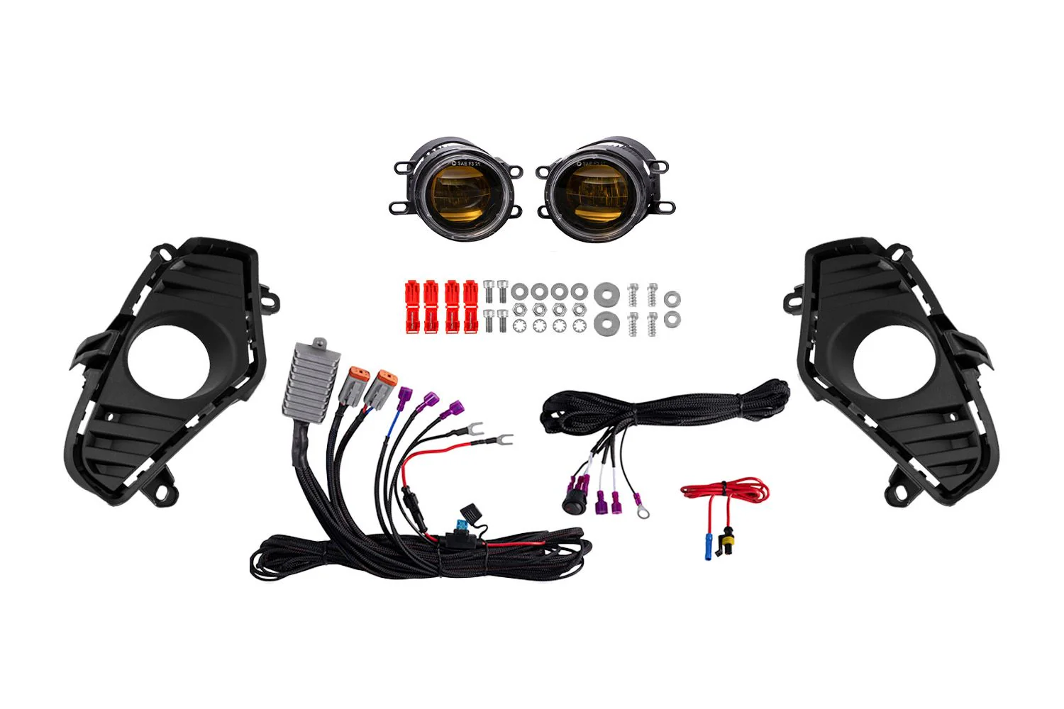 Diode Dynamics Elite Series Add-On Fog Lamp Kit for 2019-2025 Toyota RAV4 - Image 3