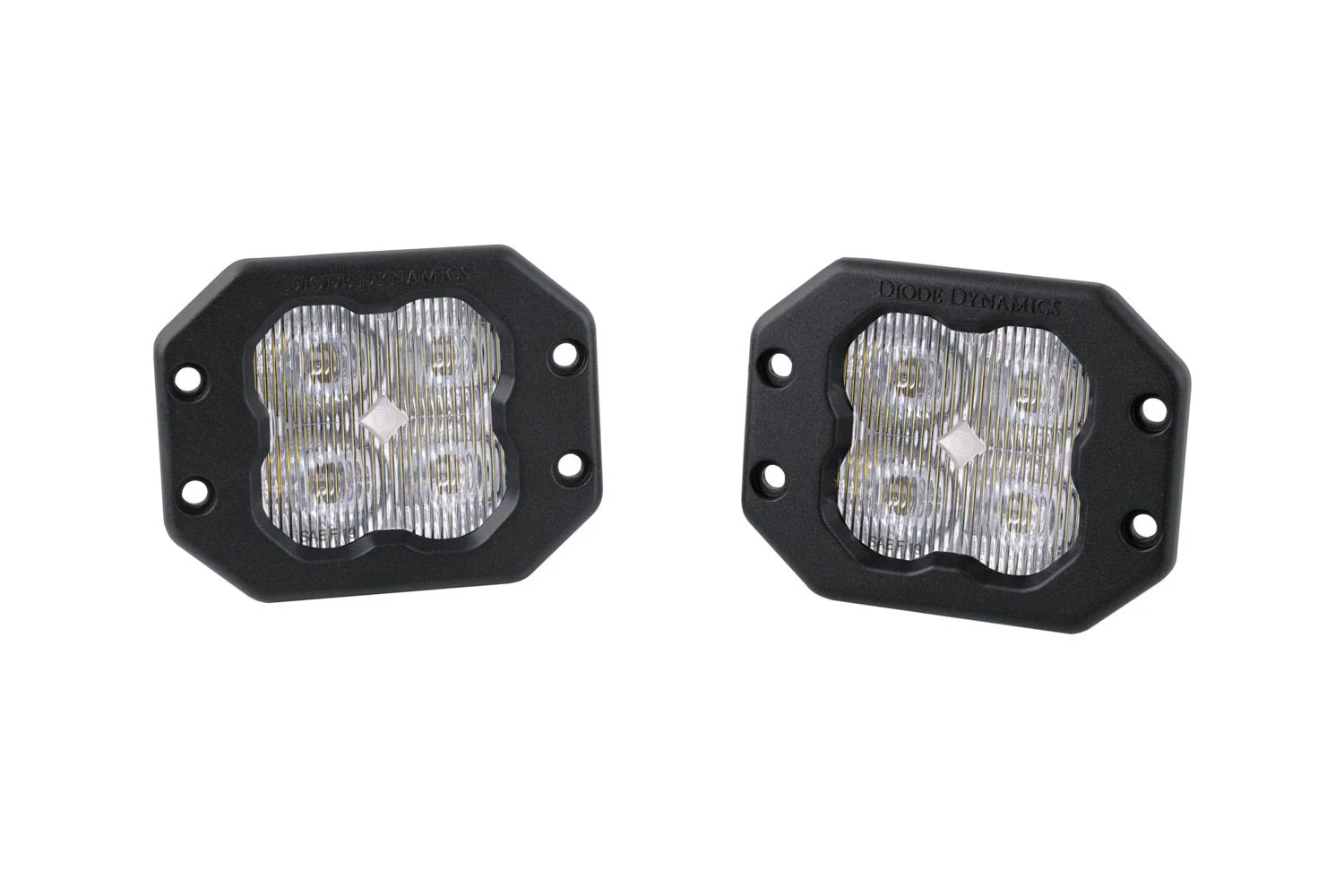 Diode Dynamics SS3 White Flush Pod Light (Pair) - Image 2