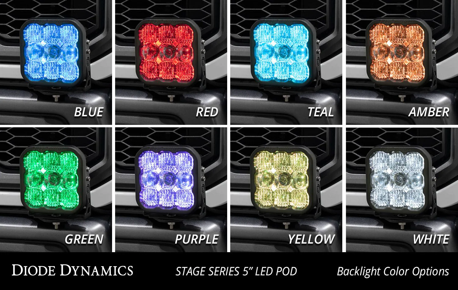 Diode Dynamics SS5 Bumper LED Pod Kit for 2017-2020 Ford Raptor - Image 8