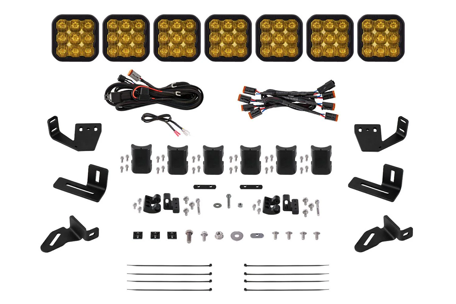 Diode Dynamics SS5 CrossLink Lightbar Kit for Prinsu/Sherpa Roof Racks - Image 9