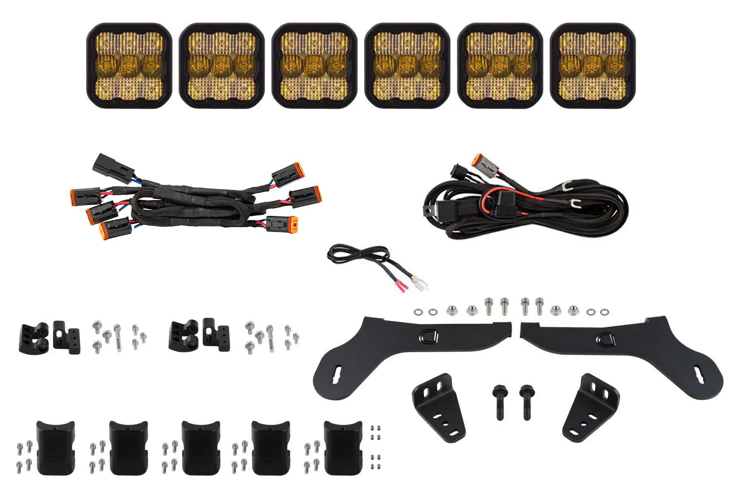 Diode Dynamics SS5 Grille CrossLink Lightbar Kit for 2017-2020 Ford Raptor - Image 3