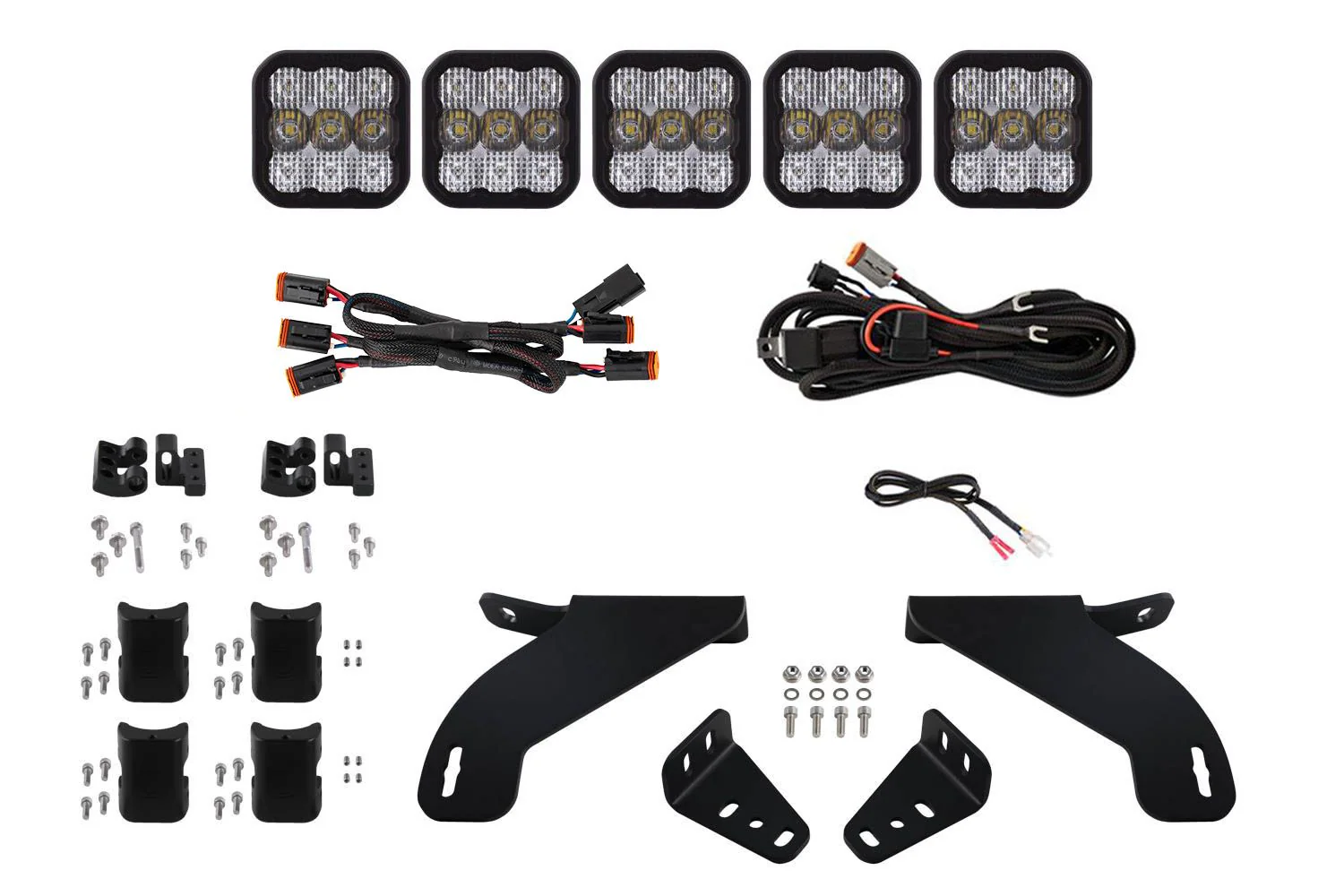 Diode Dynamics SS5 Grille CrossLink Lightbar Kit for 2021-2023 Ford F-150 - Image 2