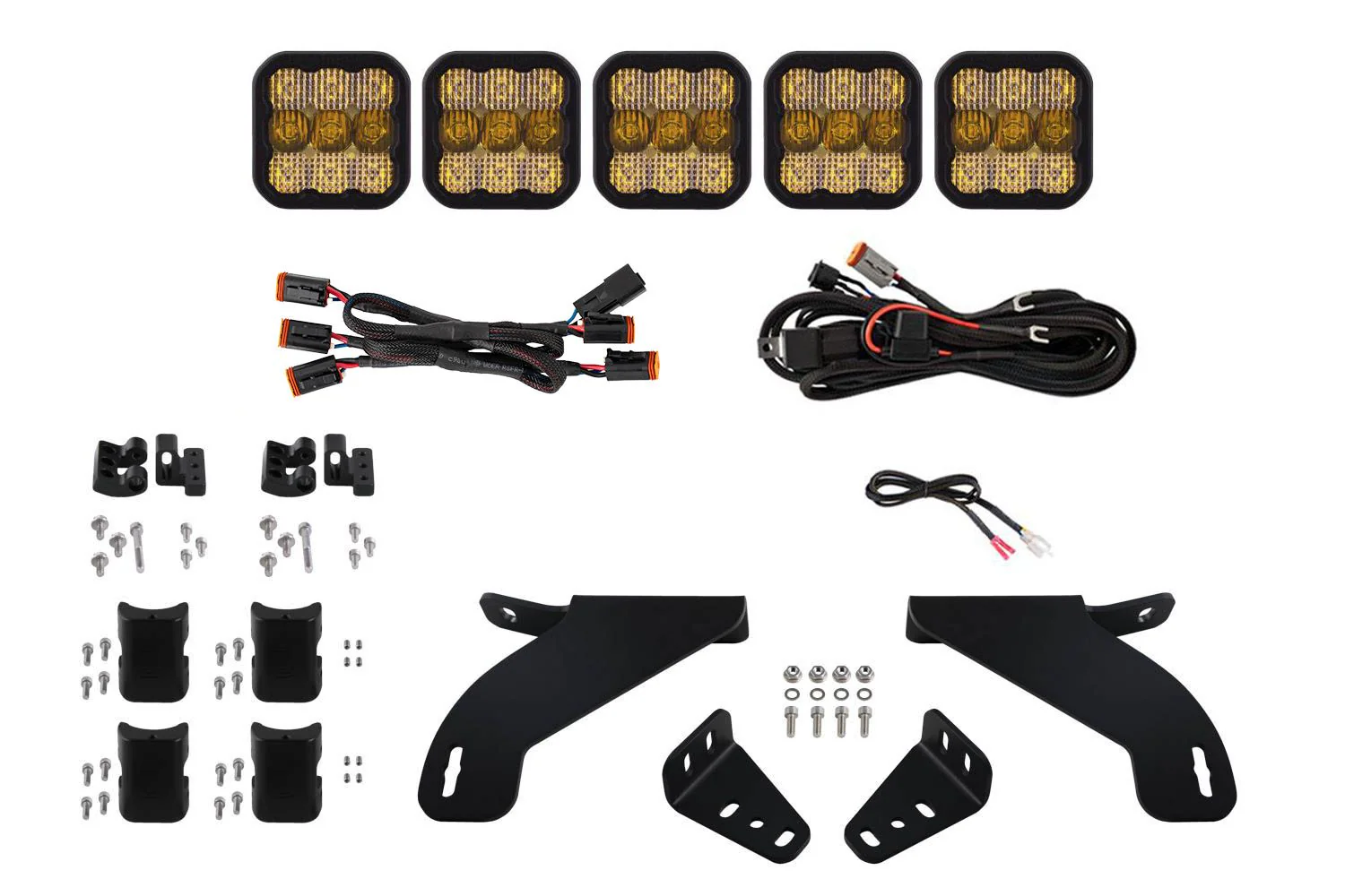 Diode Dynamics SS5 Grille CrossLink Lightbar Kit for 2021-2023 Ford F-150 - Image 3