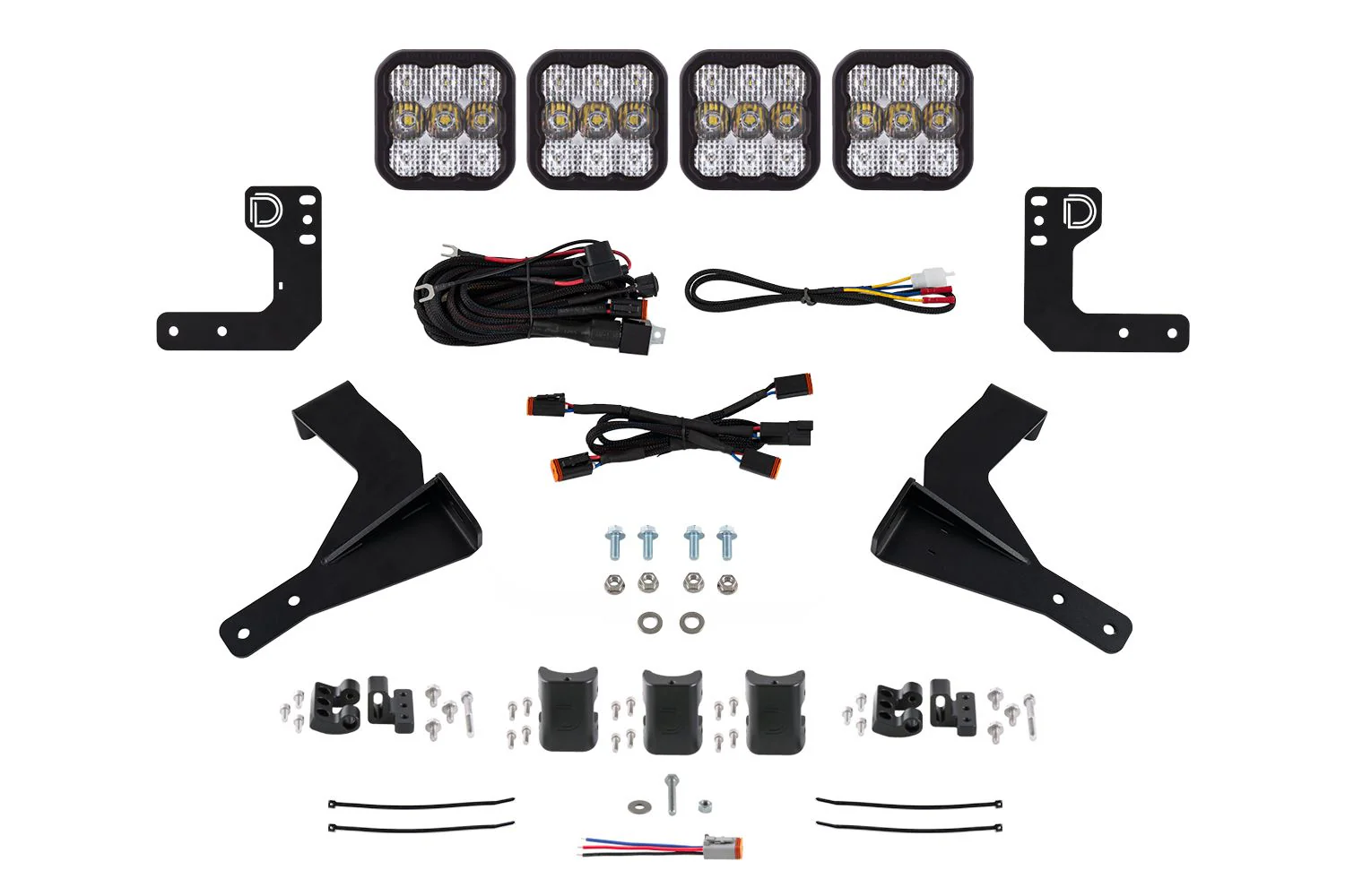 Diode Dynamics SS5 Grille CrossLink Lightbar Kit for 2024-2026 Toyota Tacoma - Image 2