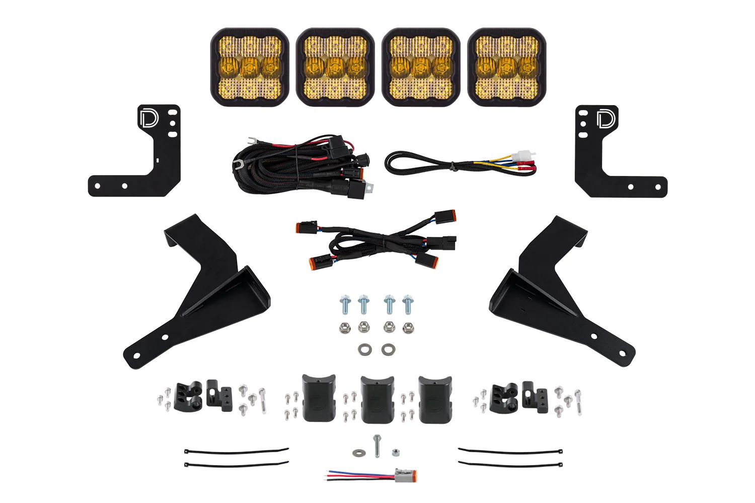 Diode Dynamics SS5 Grille CrossLink Lightbar Kit for 2024-2026 Toyota Tacoma - Image 3