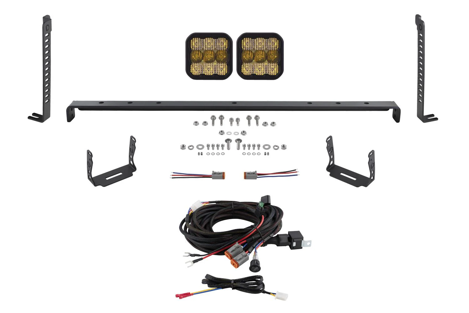 Diode Dynamics SS5 Stealth Grille LED Pod Kit for 2014-2024 Toyota 4Runner - Image 4