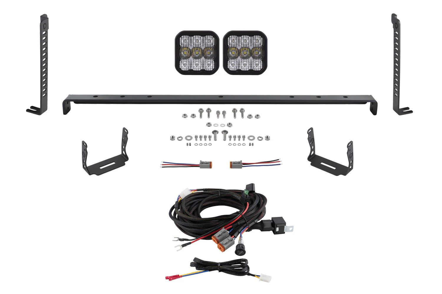 Diode Dynamics SS5 Stealth Grille LED Pod Kit for 2014-2024 Toyota 4Runner - Image 5