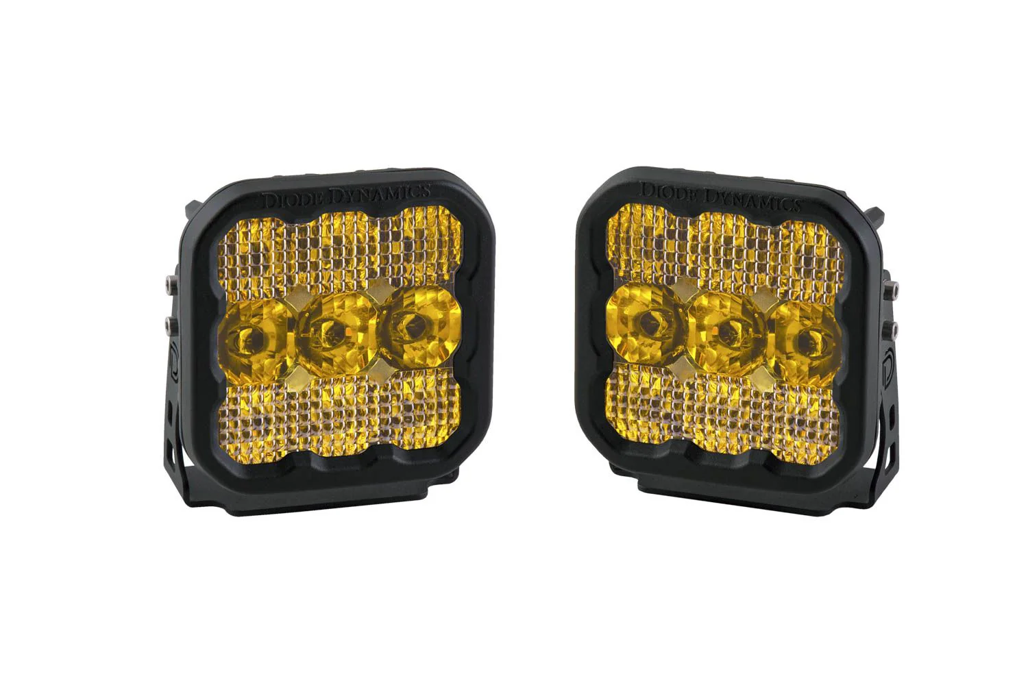 Diode Dynamics SS5 Yellow Pod Light (Pair) - Image 3