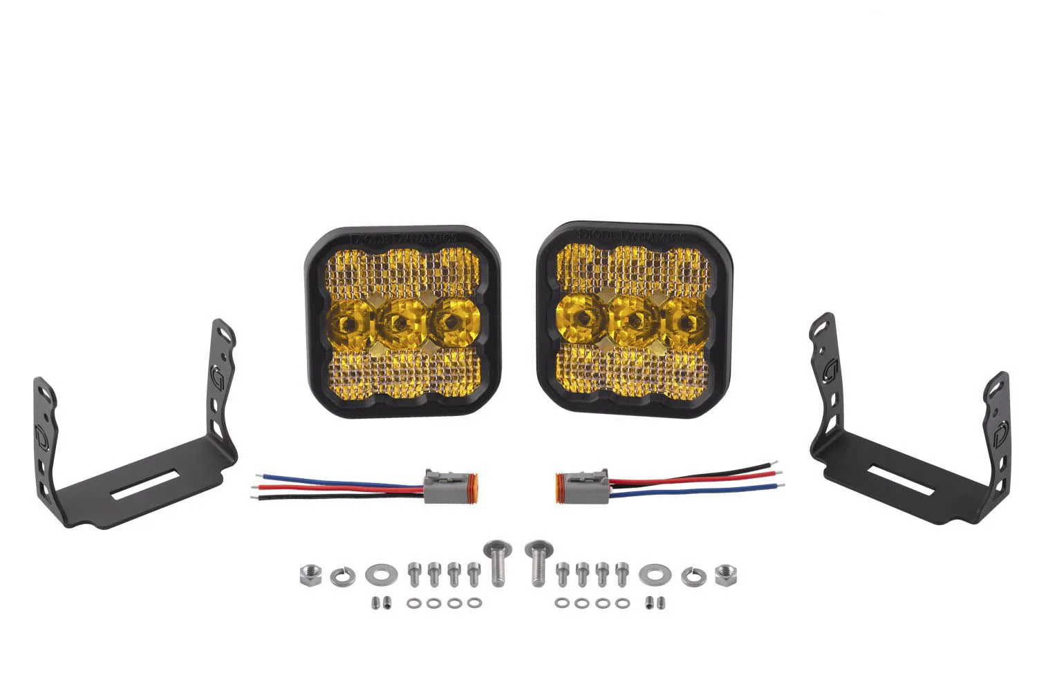 Diode Dynamics SS5 Yellow Pod Light (Pair) - Image 5