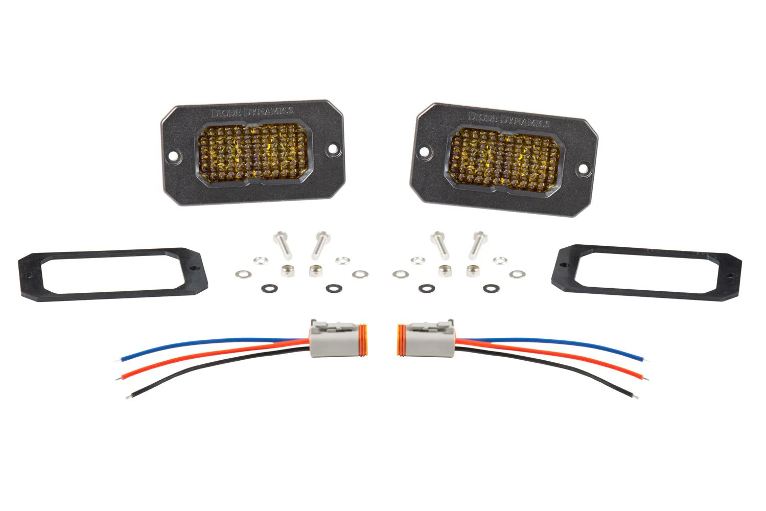 Diode Dynamics SSC2 Yellow Flush Pod Light (Pair) - Image 5