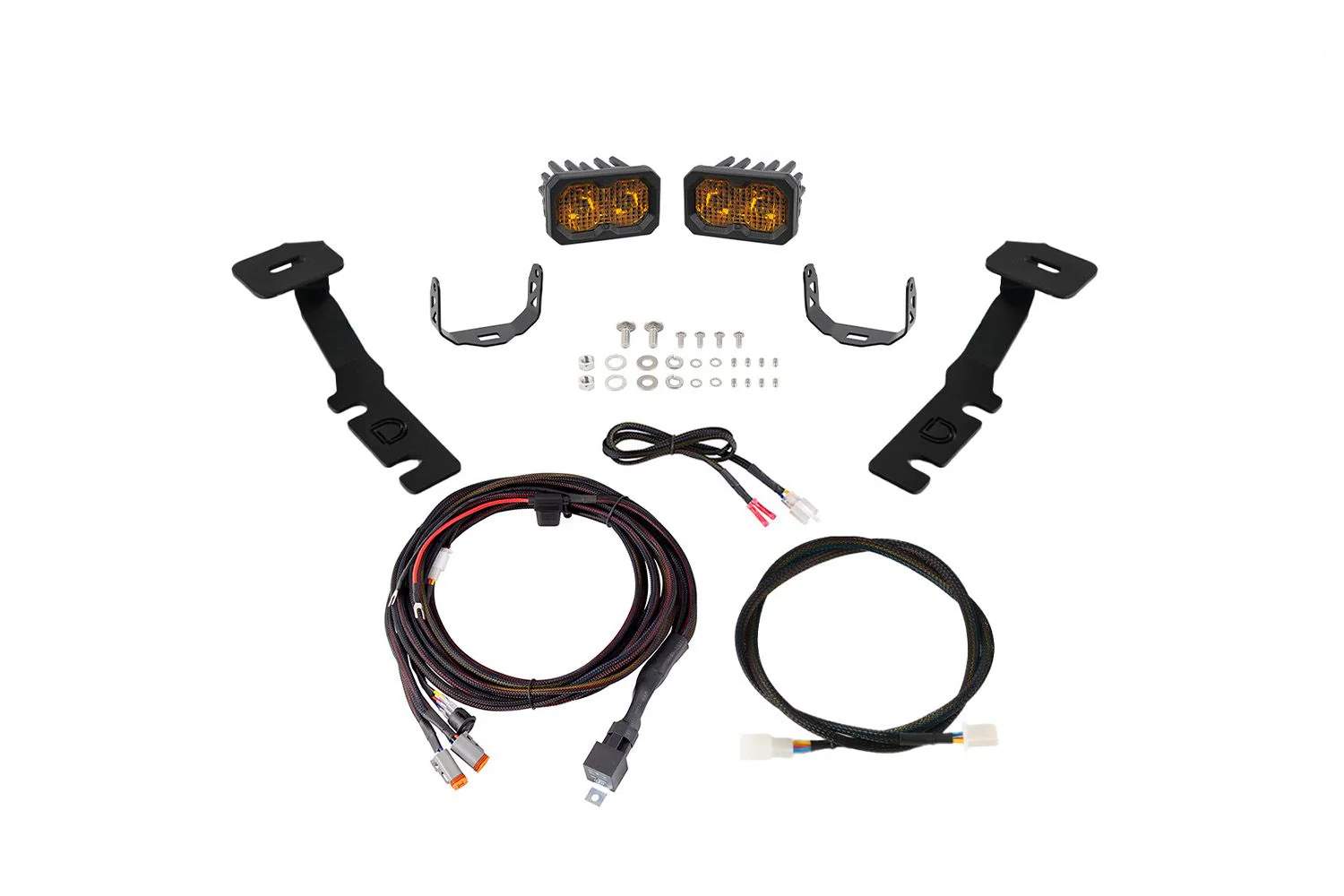 Diode Dynamics Stage Series Backlit Ditch Light Kit for 2019-2025 Toyota RAV4 - Image 3