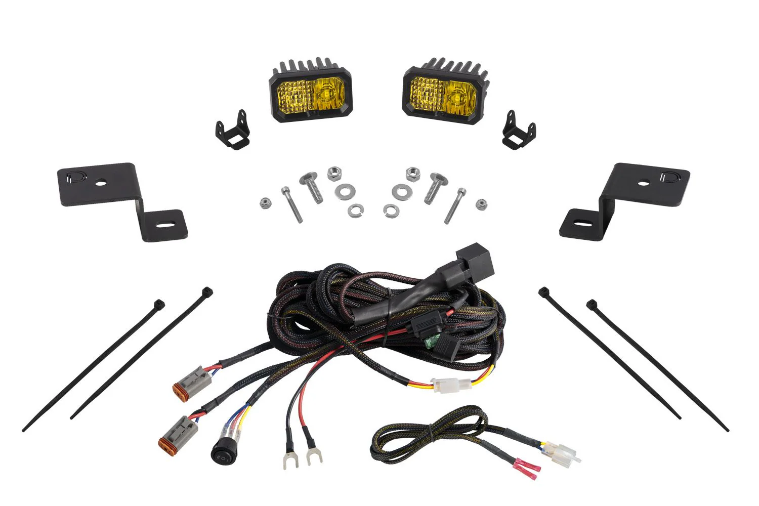 Diode Dynamics Stage Series Backlit Ditch Light Kit for 2021-2025 Ford F-150 - Image 3