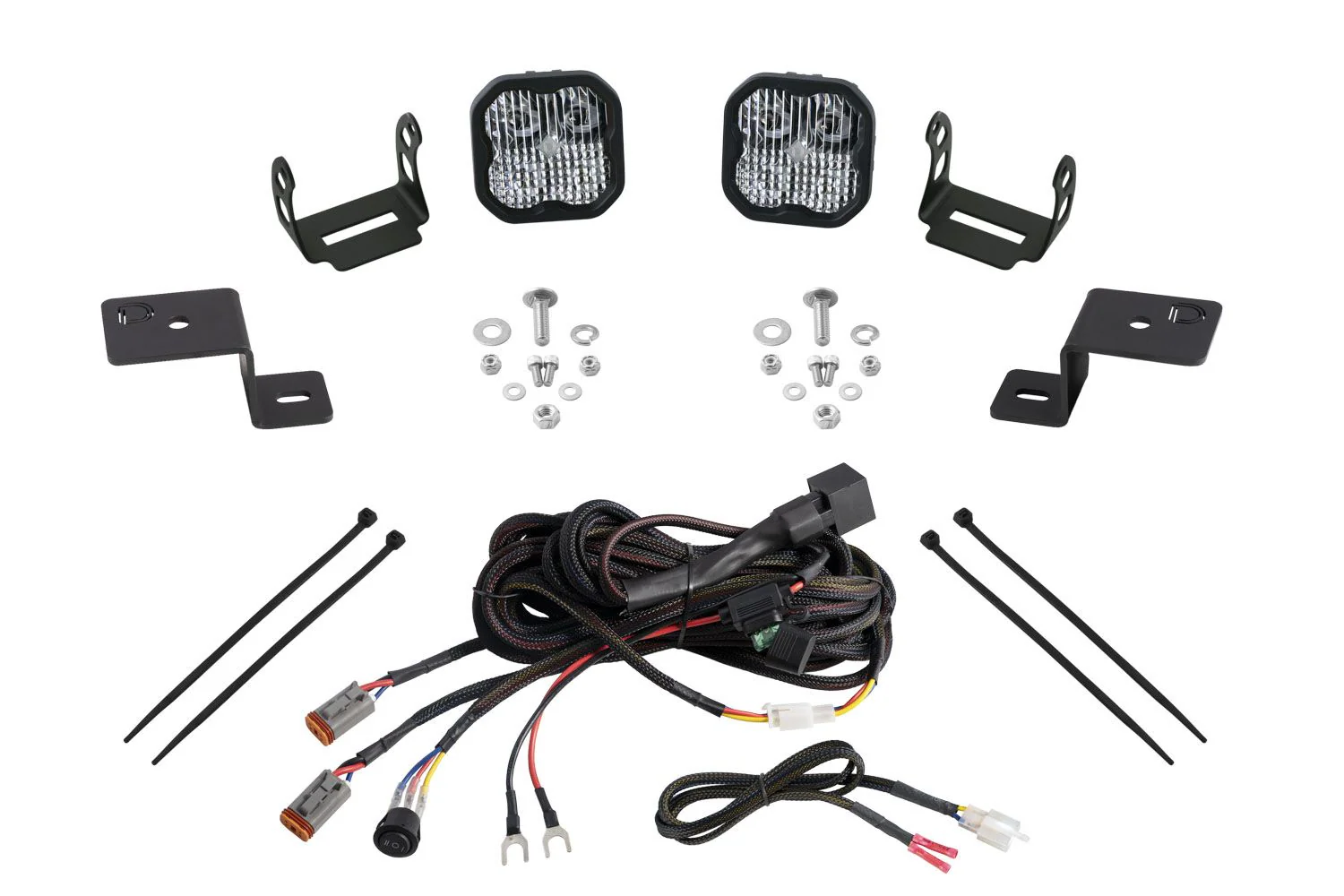 Diode Dynamics Stage Series Backlit Ditch Light Kit for 2021-2025 Ford F-150 - Image 4