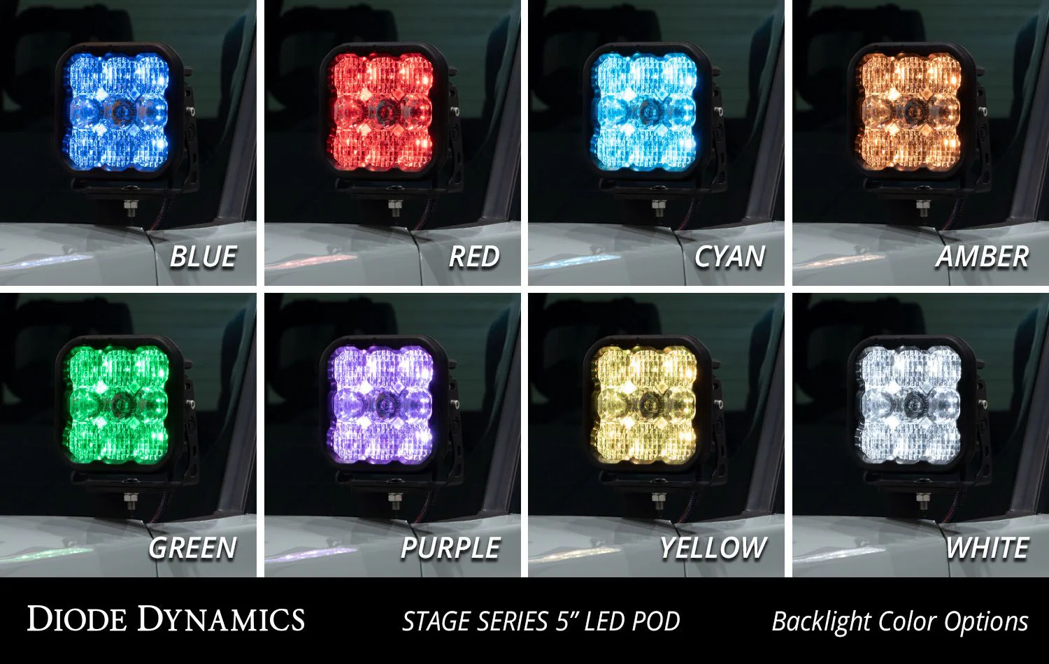 Diode Dynamics Stage Series Backlit Ditch Light Kit for 2022-2026 Toyota Tundra - Image 10