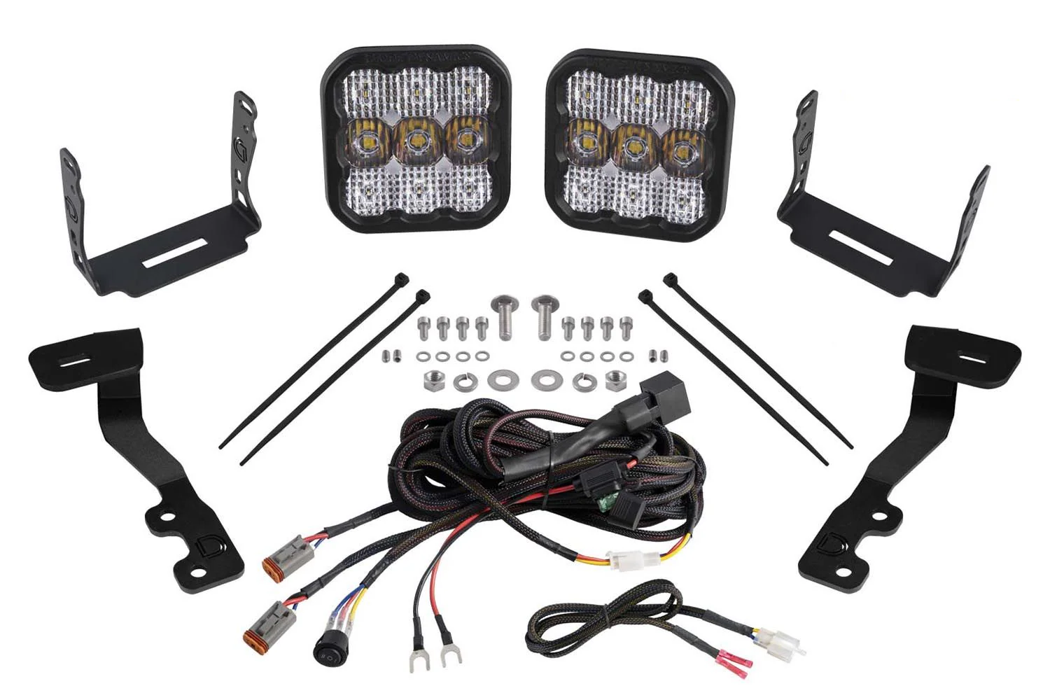 Diode Dynamics Stage Series Backlit Ditch Light Kit for 2022-2026 Toyota Tundra - Image 9