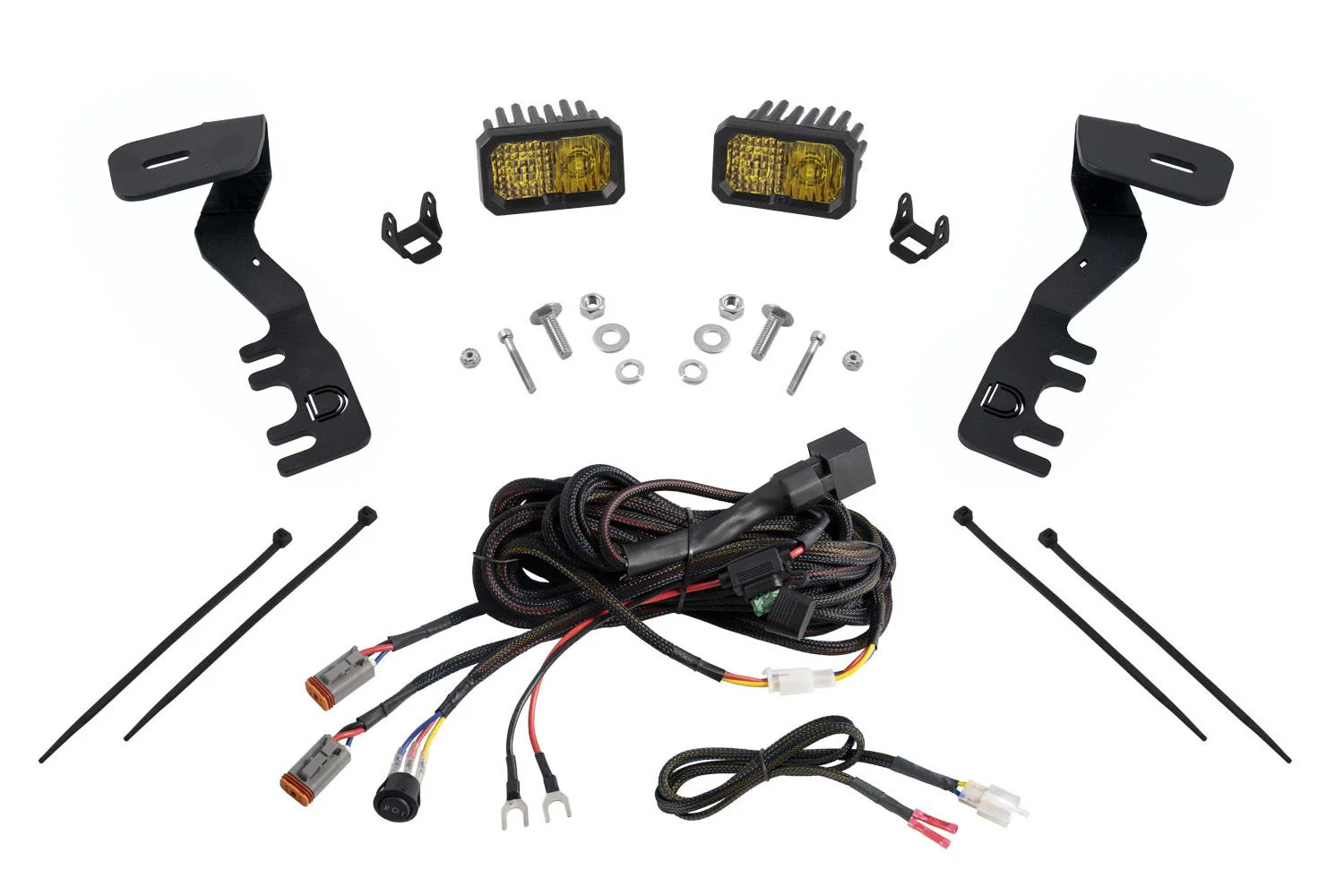 Diode Dynamics Stage Series Backlit Ditch Light Kit for 2024-2026 Toyota Tacoma - Image 3