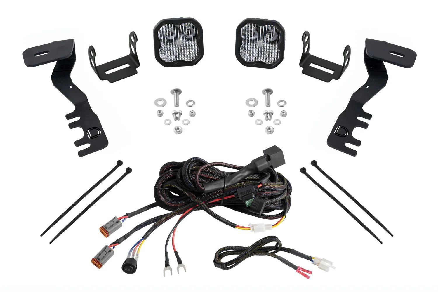 Diode Dynamics Stage Series Backlit Ditch Light Kit for 2024-2026 Toyota Tacoma - Image 4