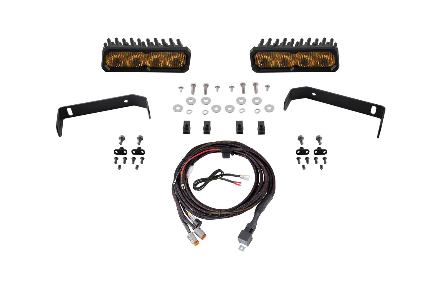 Diode Dynamics Stage Series SS6 Driving Light Kit for 2019-2021 Ford Ranger - Image 2