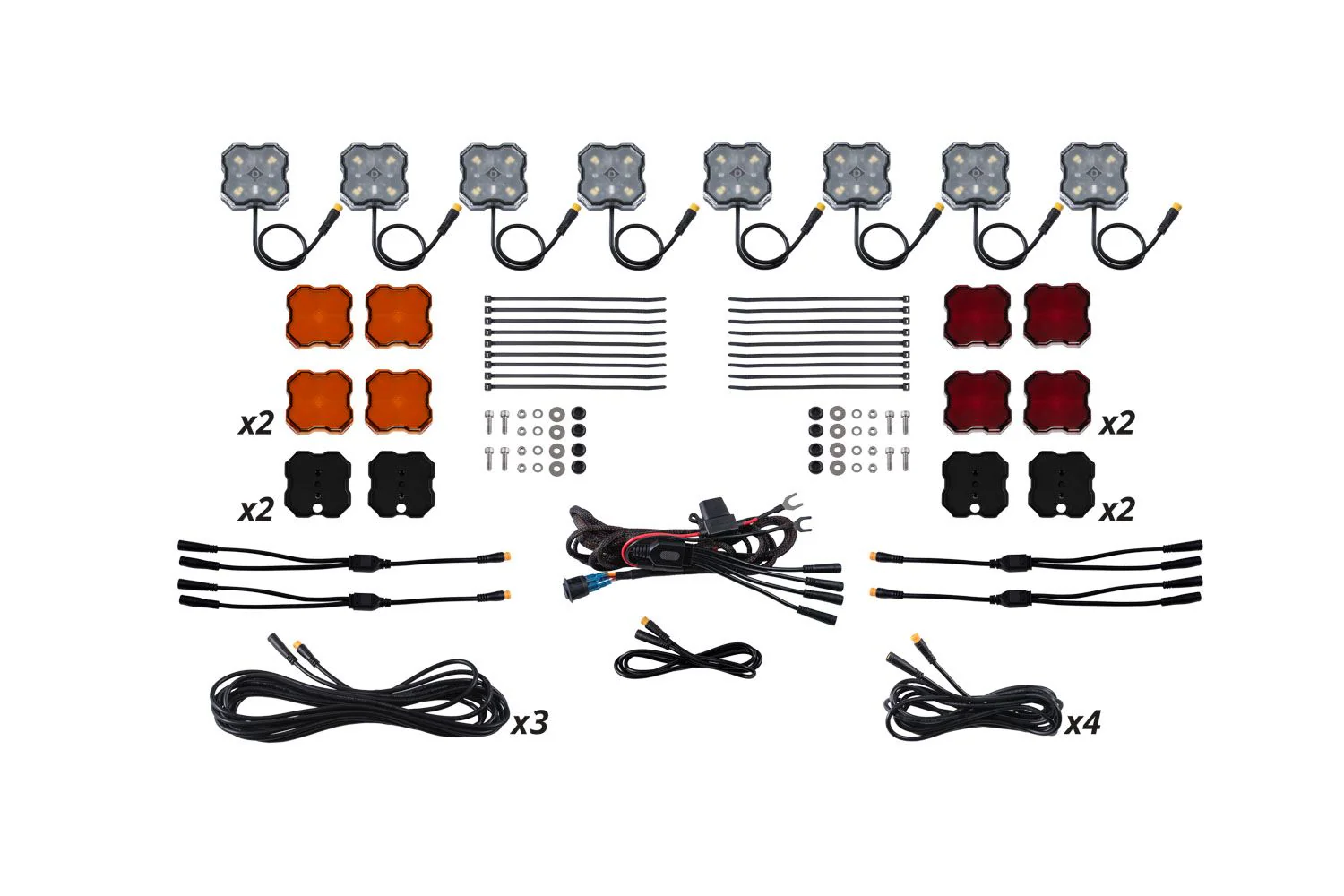Diode Dynamics Stage Series LED Rock Light Kit for 2024-2026 Toyota Tacoma - Image 2