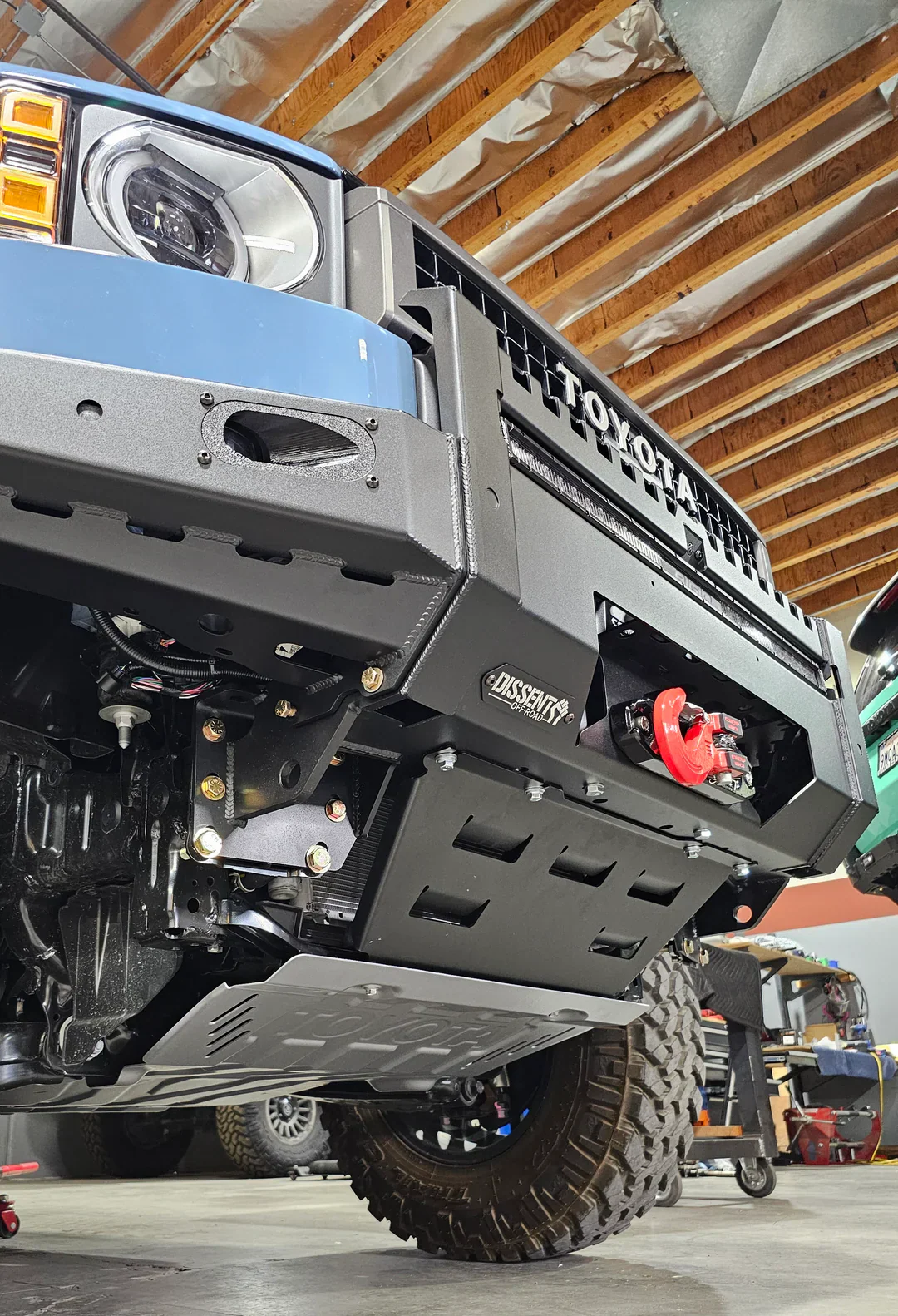 Dissent Off-Road 2024-2026 Land Cruiser 250 Modular Front Winch Bumper - Image 7