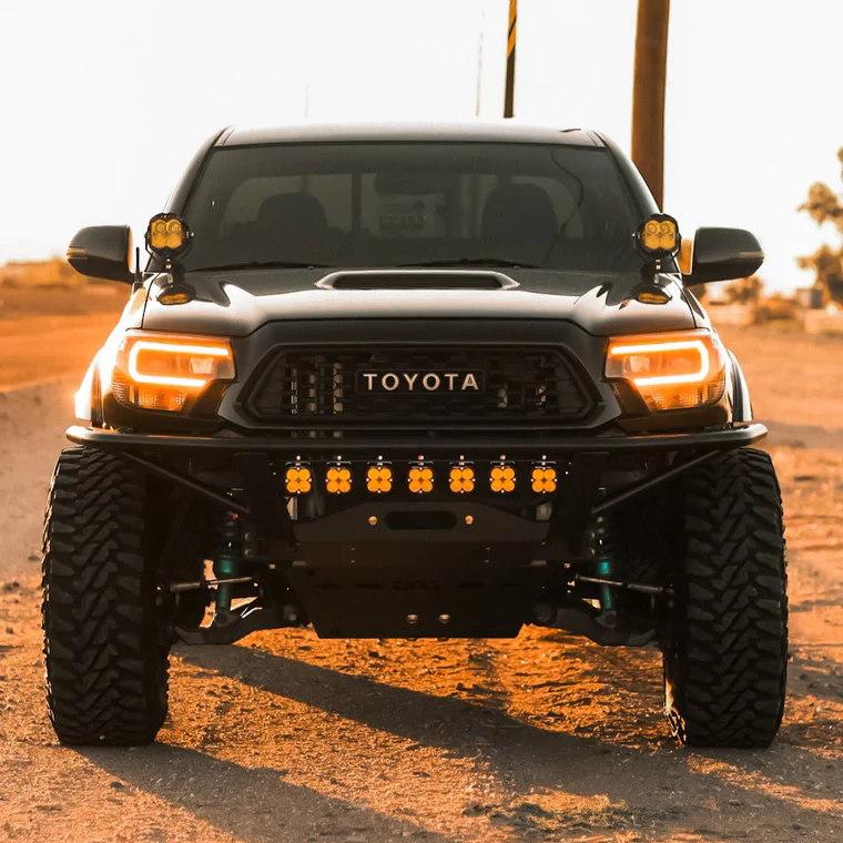 DRT Fabrication 2005-2011 Tacoma Crossmember Delete Front Bumper - Image 4